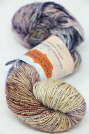 Jade Sapphire | 4 Ply Cashmere DK | Mountain White Base (501W)