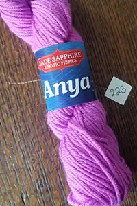 Jade Sapphire Anya Merino Cashmere Silk Amaranth (223)