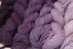 JADE SAPPHIRE Ombre Cowl Heliotrope