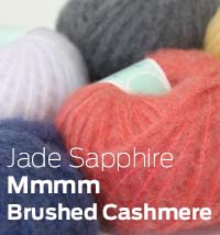 jade sapphire cashmere Handspun