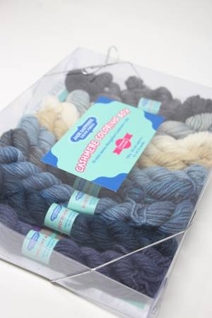 Jade Sapphire Cashmere Coloring Box Kit in Dungaree