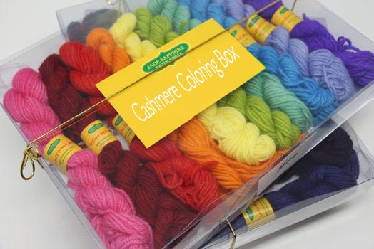 Jade Sapphire Cashmere Coloring Box Kit