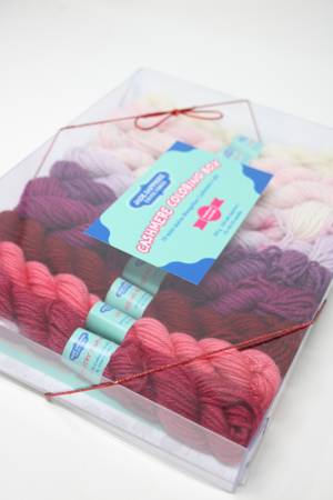 Jade Sapphire Cashmere Coloring Box Kit in I Love You