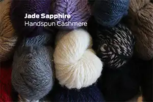  JADE SAPPHIRE CASHMERE HANDSPUN CLEARANCE