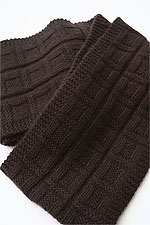 JADE SAPPHIRE Cashmere Scarf knitting kit for HIM Ken Pattern