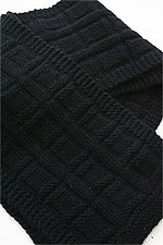 JADE SAPPHIRE Cashmere Scarf knitting kit for HIM Ken Pattern