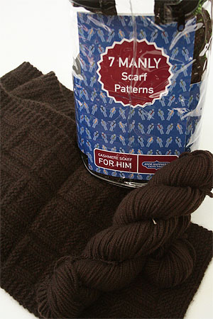 JADE SAPPHIRE KnitKits for Him in Brawny Brown