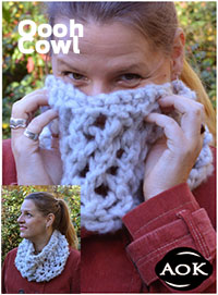 Jade Sapphire OOOH COWL Pattern