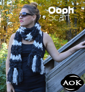 AOK OOOH Scarf Pattern