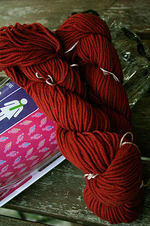 JADE SAPPHIRE Cashmere Scarf knitting kit for HER Spice Girl