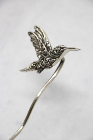 Jul Designs Shawlpin - Filigree Hummingbird