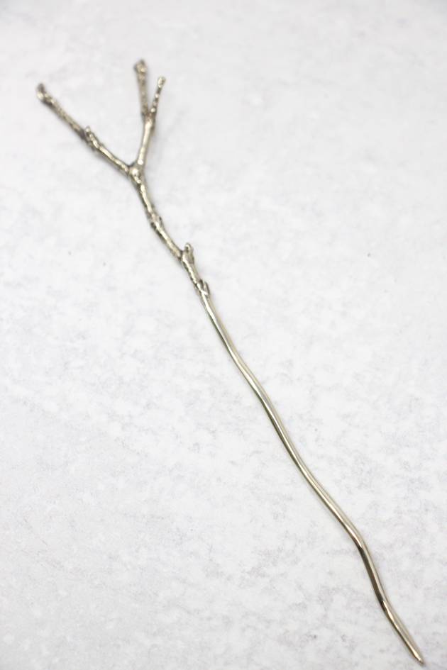 Jul Designs Shawl Pins: Tiny Twig Stick Pin Fabulous Yarn