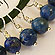 Denim Lapis Stitch Markers