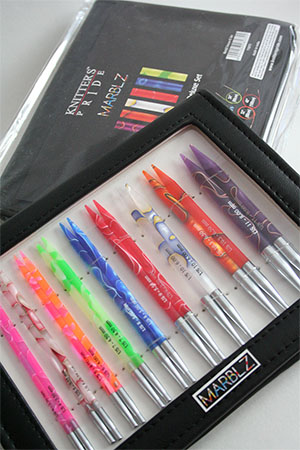 Knitters Pride Marblz Deluxe Interchangeable Needle Set