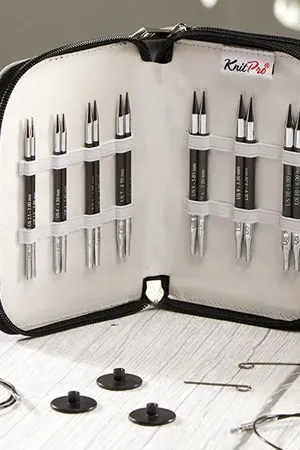 KnitPro karbonz 4in midi set