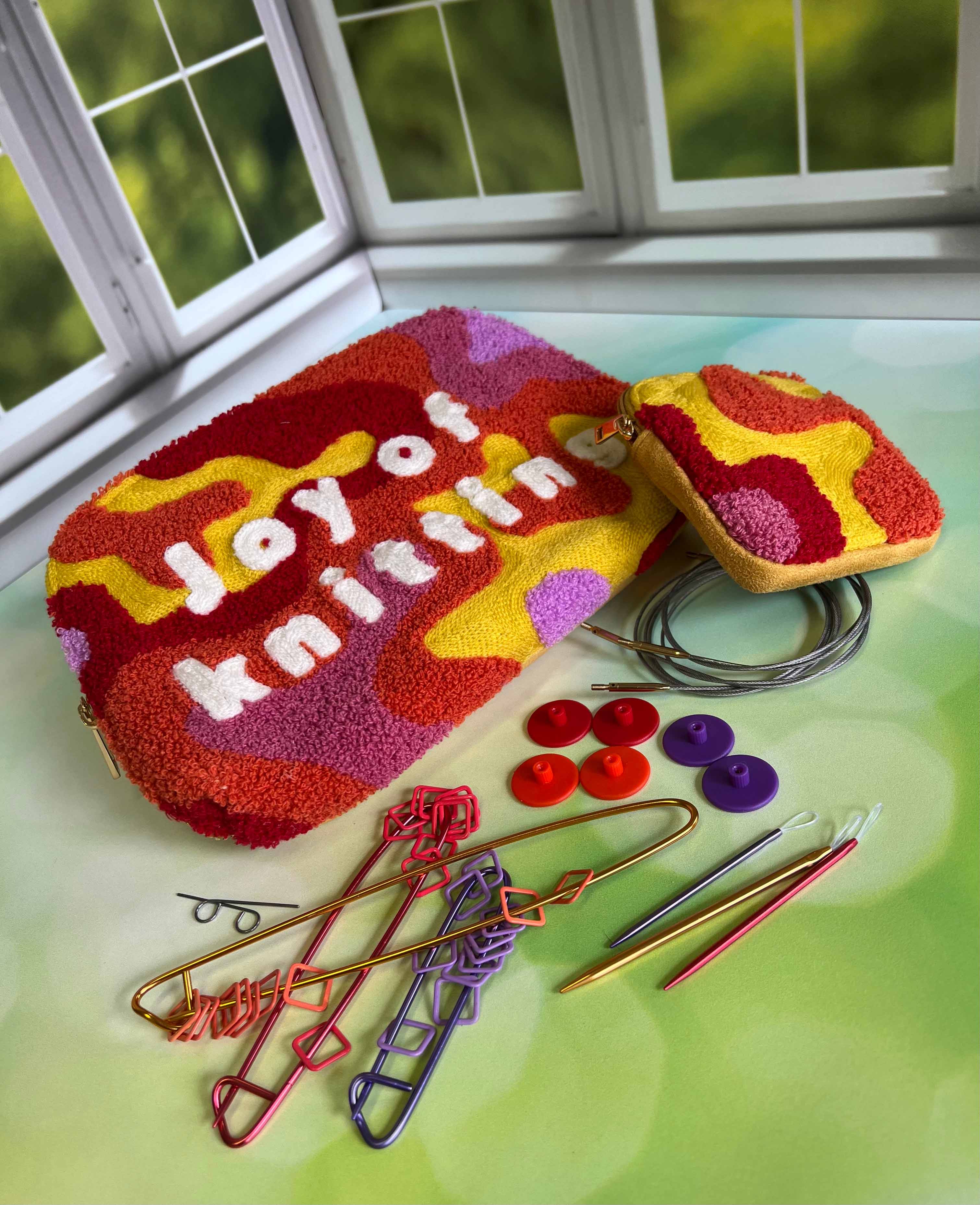 Knitters Pride - Joy of Knitting Interchangeable Needle Set 5 tips at  Fabulous Yarn