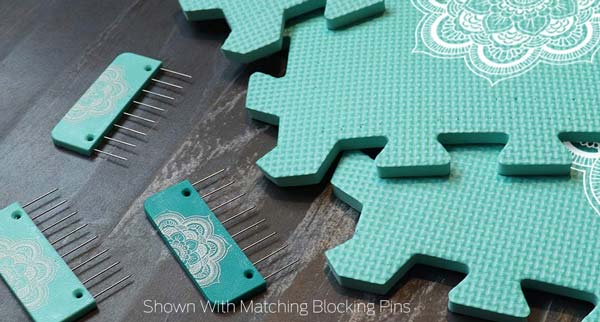 Mindful Collection Blocking Mat and Pin Set from Knitters Pride at Fabulous  Yarn