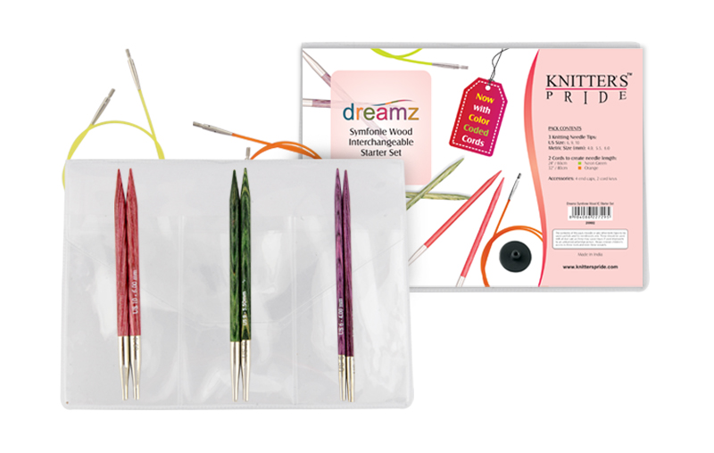 Knitter's Pride Dreamz Symfonie Wood Cable Needles (set of 3)