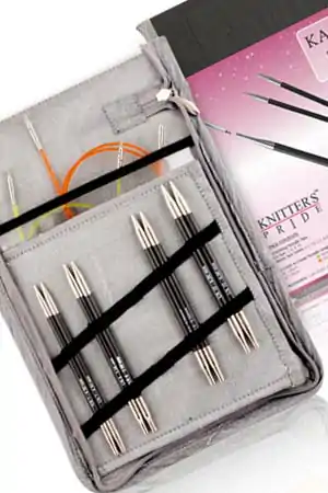 KnitPro (Knitters Pride) Karbonz Carbon Fiber Interchangeable Midi Set