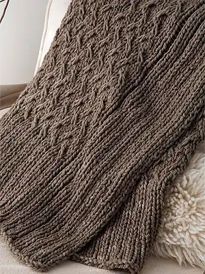 Knit kit - Mac & Me Outer Throw (113)