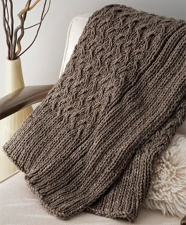 Chunky Knit Blanket Kit