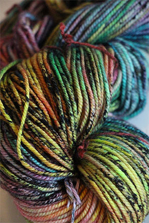 Madelinetosh Chunky in Electric Rainbow