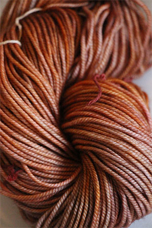 Madelinetosh Chunky in Brick Dust