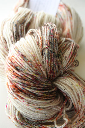 madelinetosh pashmina yarn in Modern Fairisle