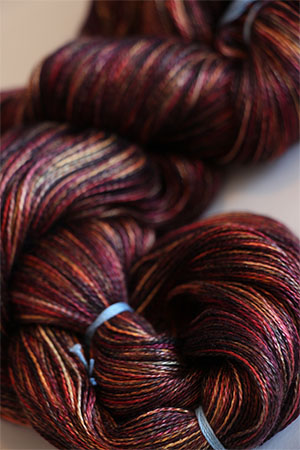 Tosh silk lace yarn by MadelineTosh in Rocky Mountain