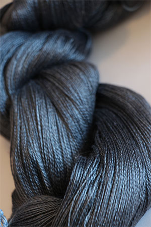 Tosh silk lace yarn by MadelineTosh in Geyser Pool