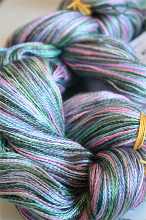 Tosh silk lace yarn by MadelineTosh in Magic