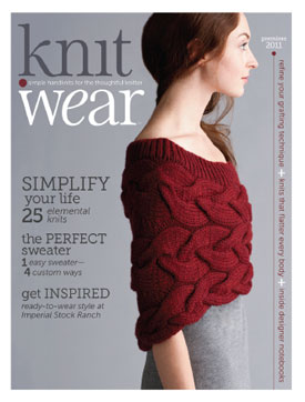 Knitting Magazines Interweave Knits Vogue Knitting Knit