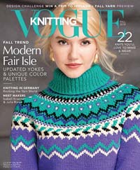 Vogue Knitting Magazine Early Fall 2019 at Fabulous Yarn