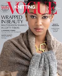 Vogue Knitting Magazine 2019 Holiday at Fabulous Yarn