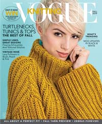 Vogue Knitting Magazine Holiday 2018 at Fabulous Yarn