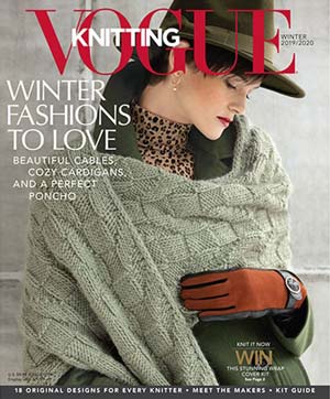 Vogue Knitting Magazine WINTER 2019/20 at Fabulous Yarn