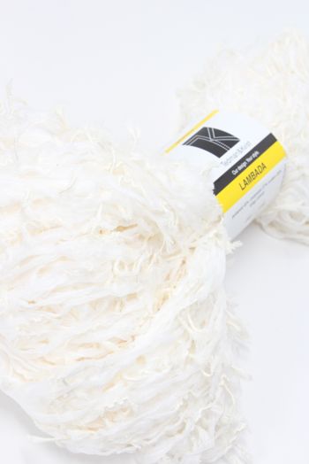 Cotton Ribbon yarn in Coconut White
