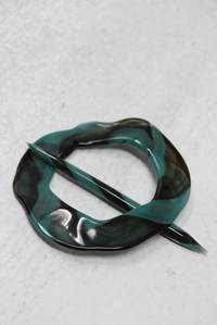 Moving Mud Shawl Pin