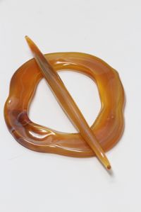 Moving Mud Shawl Pin