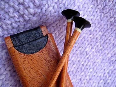 Custom Made Knitting Needles | Single Point Wooden Knitting Needles