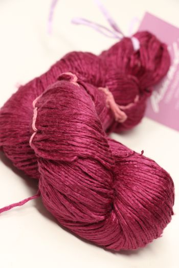 Peau de Soie Silk Yarn in Dark Pink