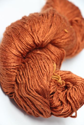 Peau de Soie Silk Yarn in Rust
