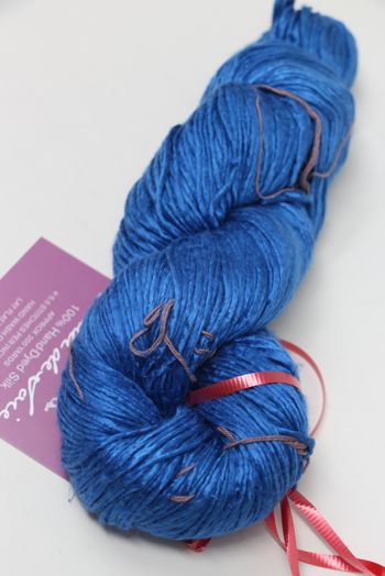 Peau de Soie Silk Yarn in Sapphire