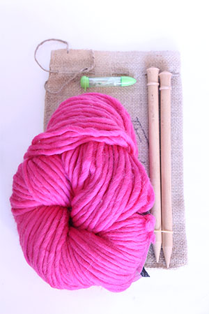 fabulousyarn | pussy hat project kit - chunky magenta (Cascade magnum)