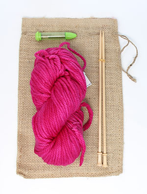 Pink Pussy Hat project kits from fabulousyarn