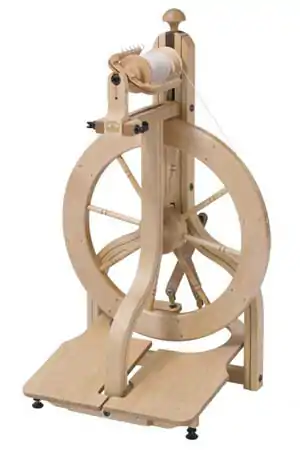 Schacht Matchless Double Treadle Spinning Wheel