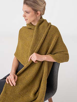 Shibui KIT - Mistral Shawl Collar Wrap Shawl