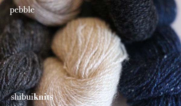 SHIBUI PEBBLE SILK/MERINO/CASHMERE YARN