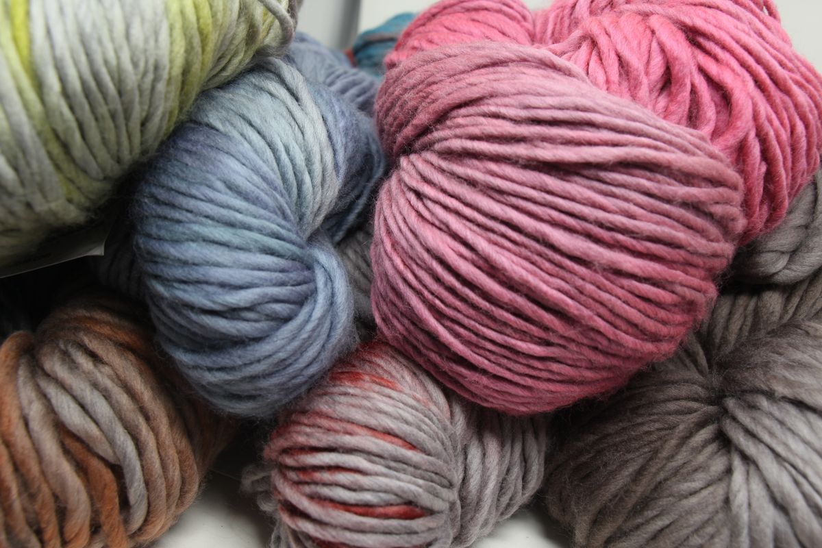 Soul Wool hand dyed thick and thin bulky Merino Yarn at Fabulous Yarn