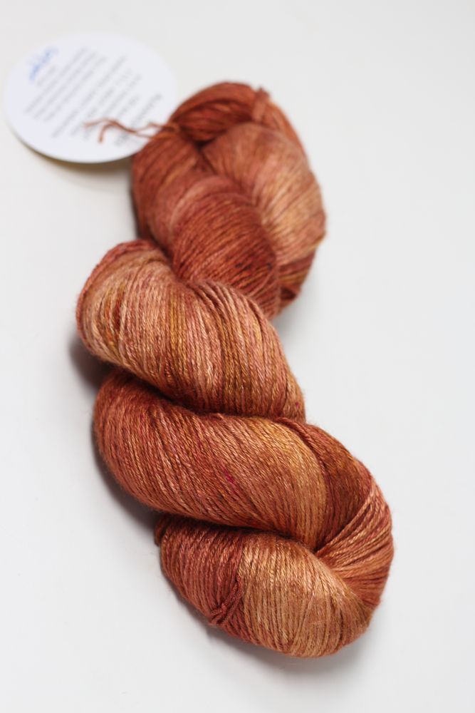 Theodora's Pearls Auxanometer Bamboo Yarn in Copper at Fabulous Yarn